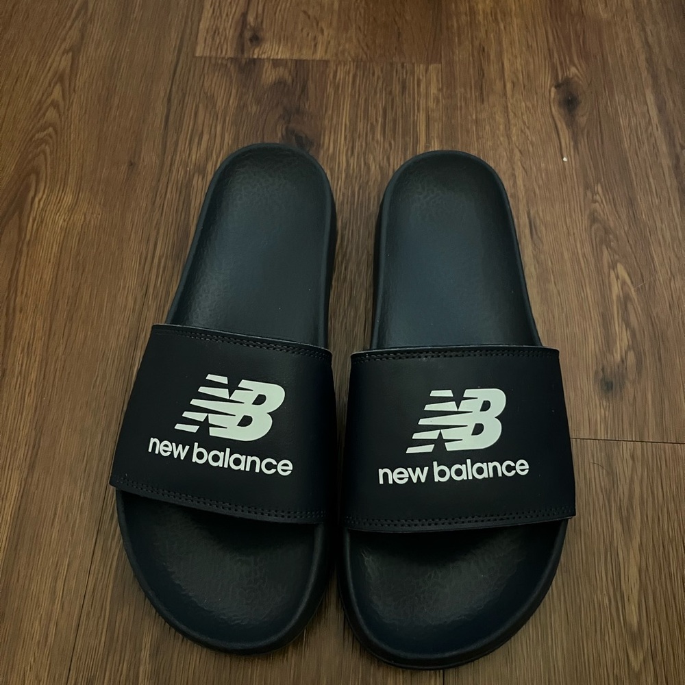 New Balance Men’s Navy Slide Sandals
